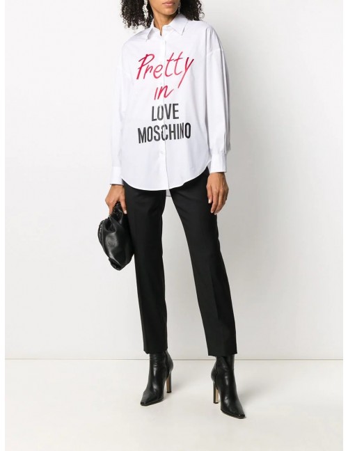 camisa love moschino