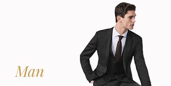 Seleção de moda para homem